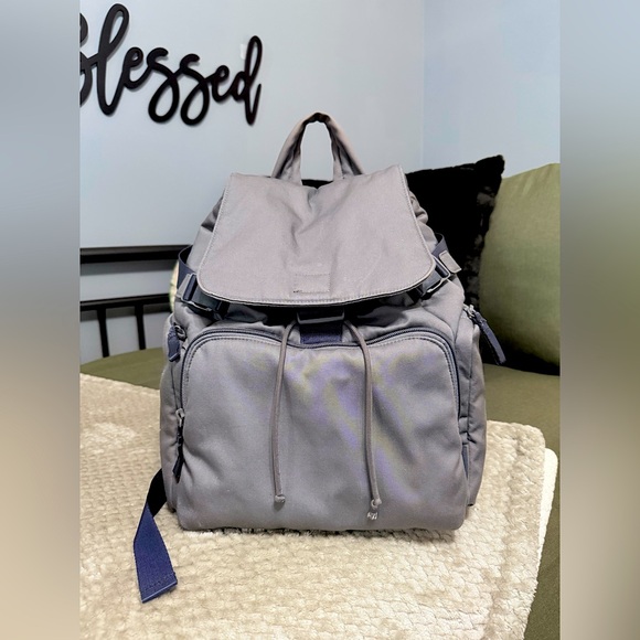 Gray Vera Bradley Backpack - Picture 1 of 5
